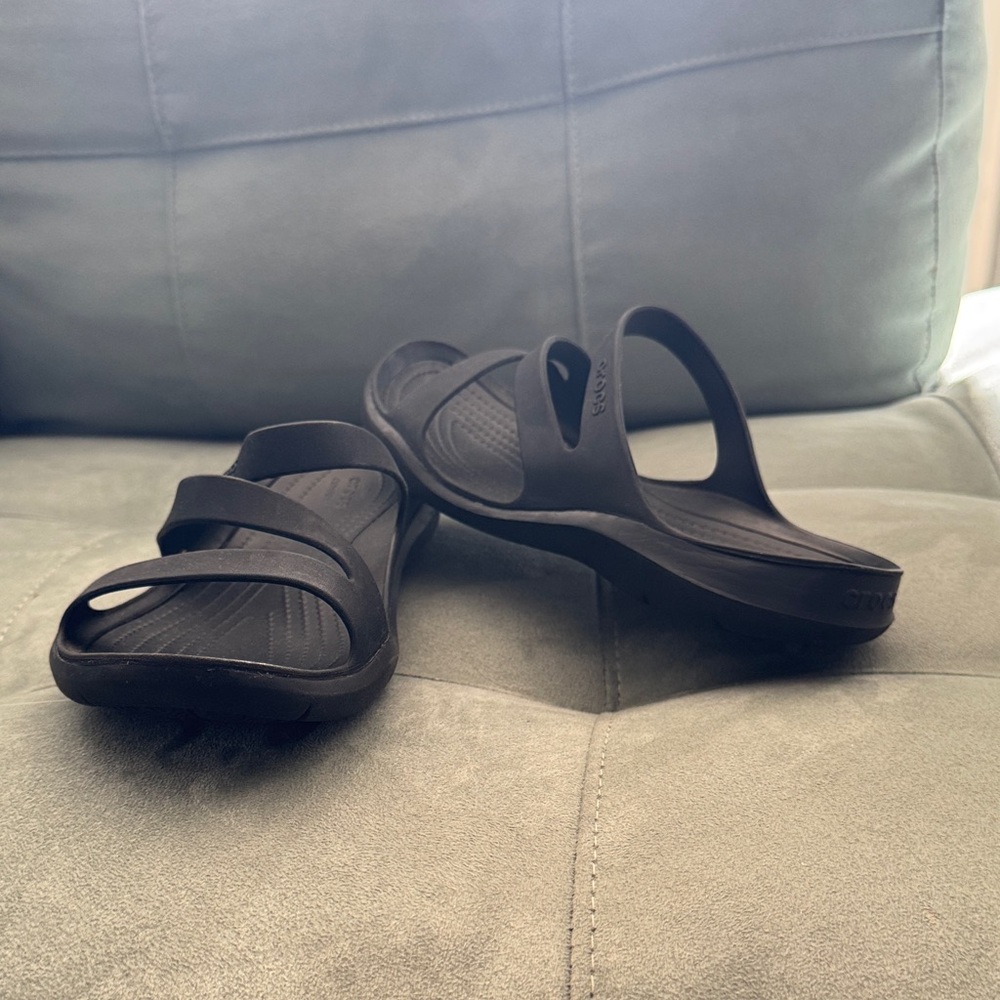 CROCS Black Women's Sandals